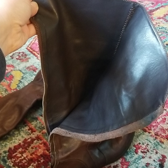 Knee high leather boots - Picture 6 of 8